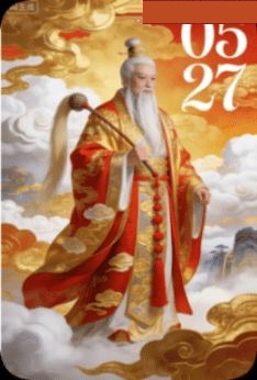 金彩神算太上老君图谜