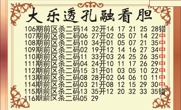 孔融前区杀号图