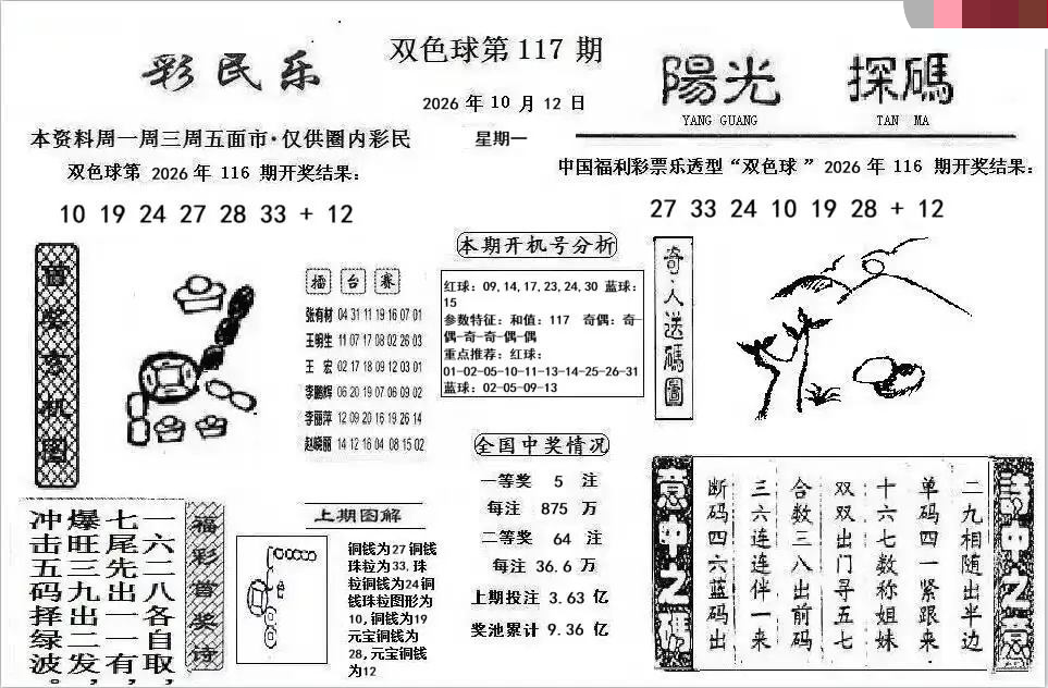 彩民乐+阳光探码