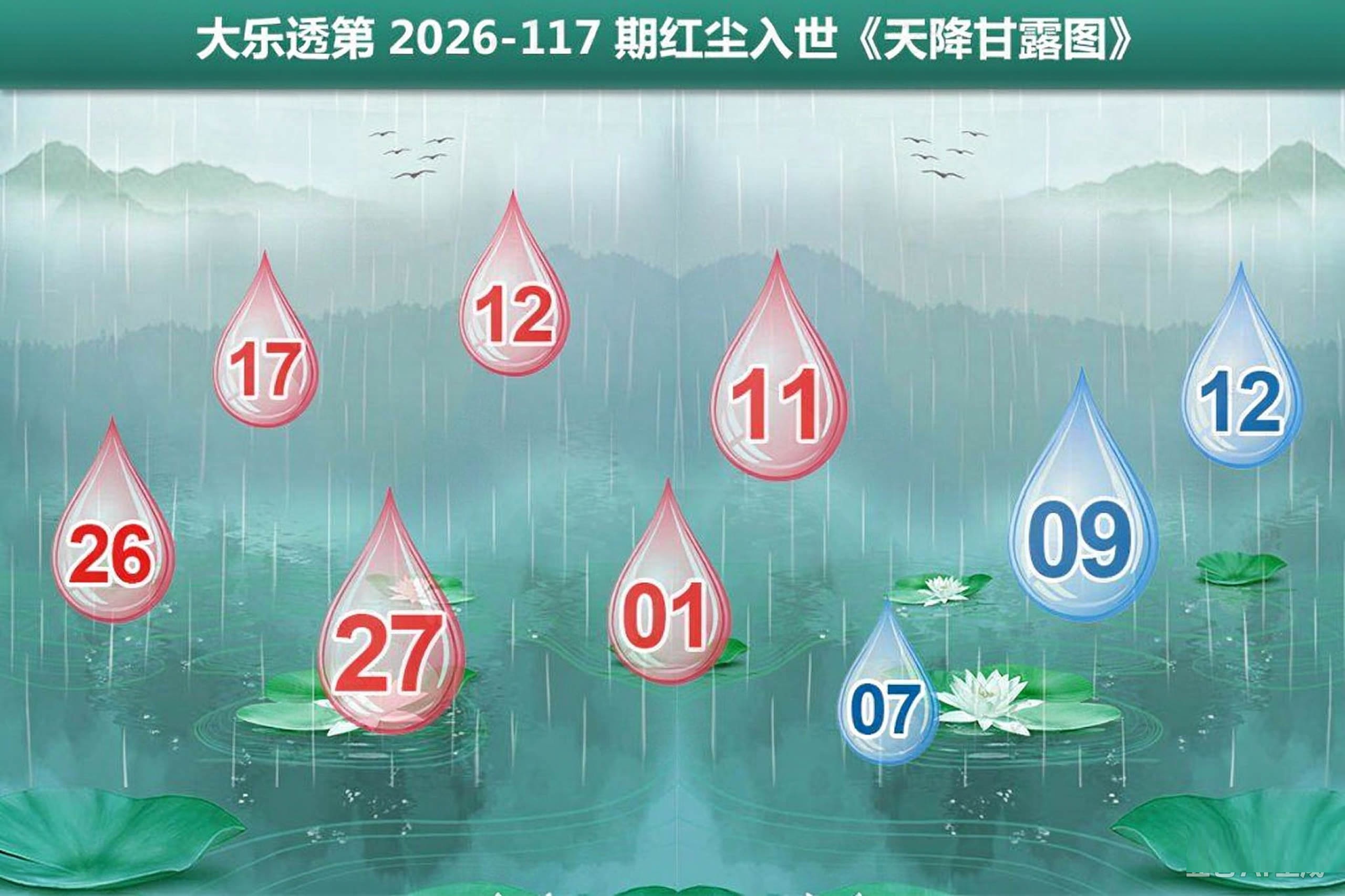 大乐透天降甘露图
