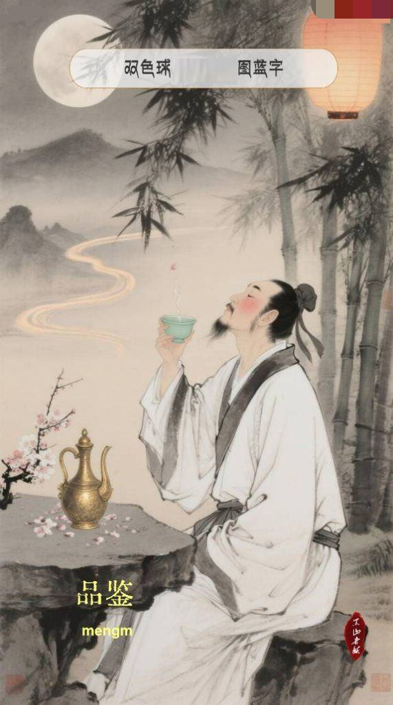 MENGM 红图蓝字