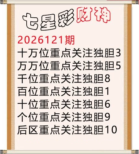 财神独胆图