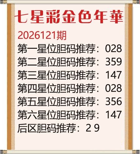 金色年华胆码图