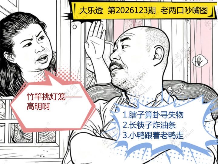 宝库先生老两口吵嘴
