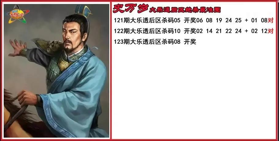 史万岁后区绝杀最准图
