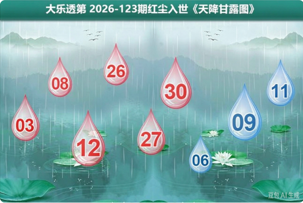 大乐透天降甘露图