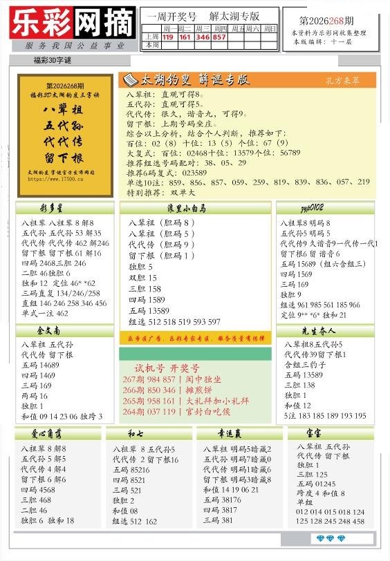 乐彩网摘3