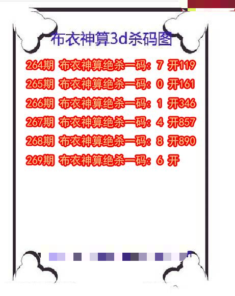 布衣神算杀码