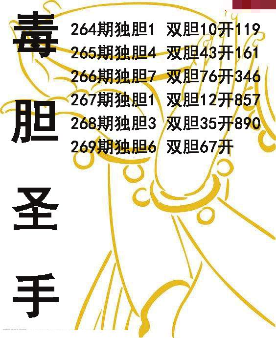 毒胆圣手