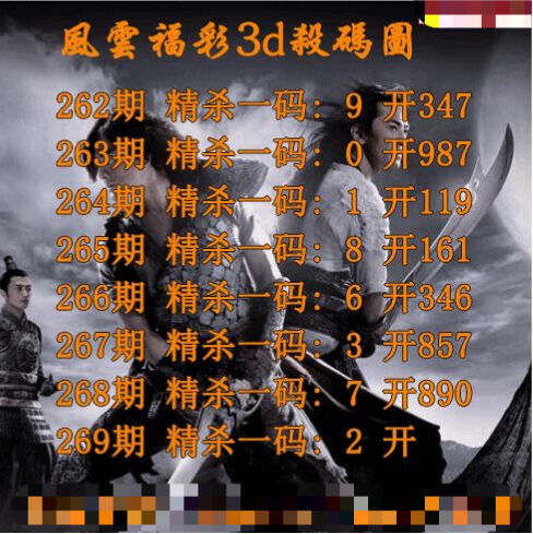 风云杀一码