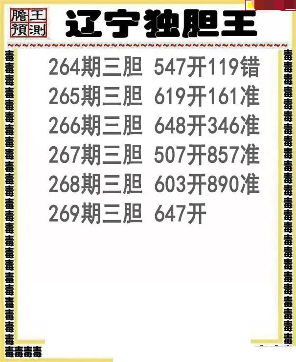 辽宁独胆王
