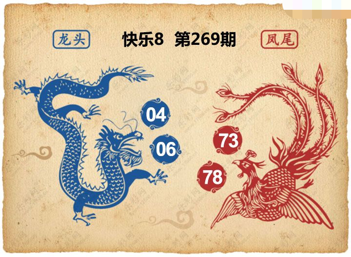 龙头凤尾图