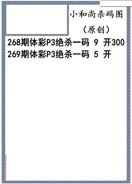 小和尚杀码