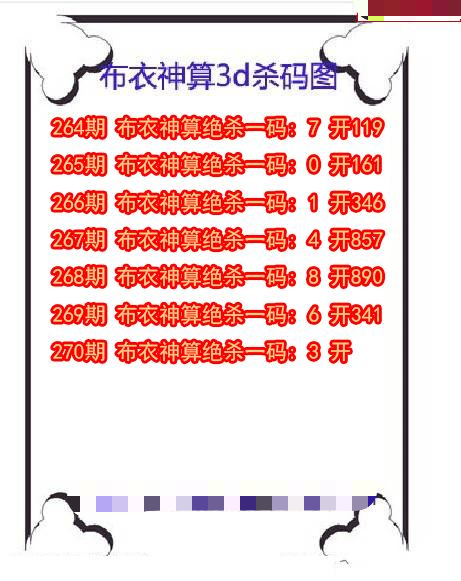 布衣神算杀码