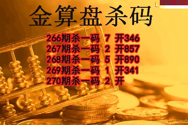 金算盘杀码