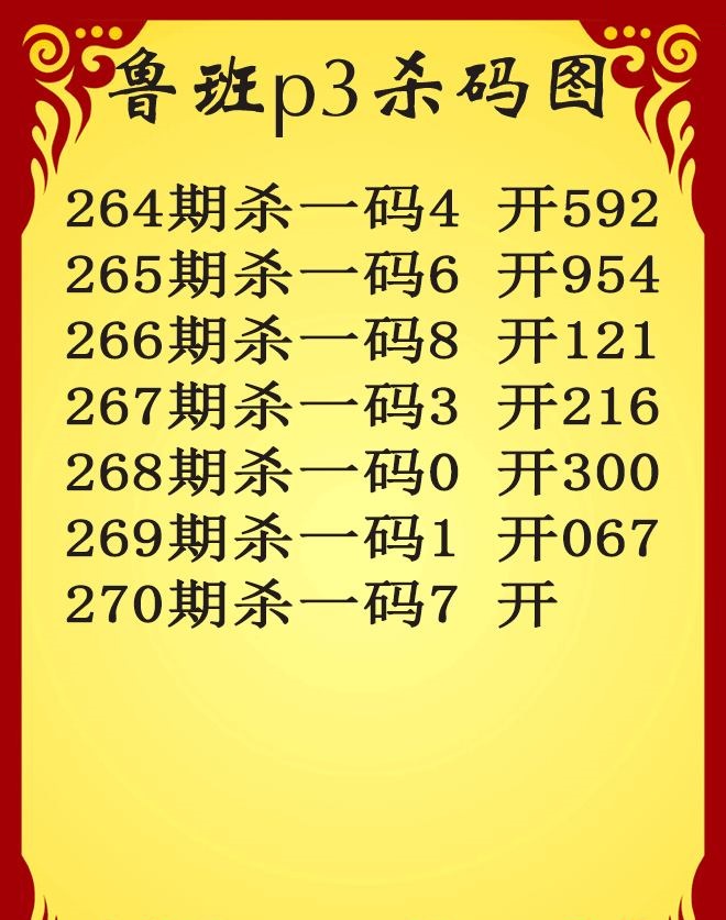 鲁班杀码