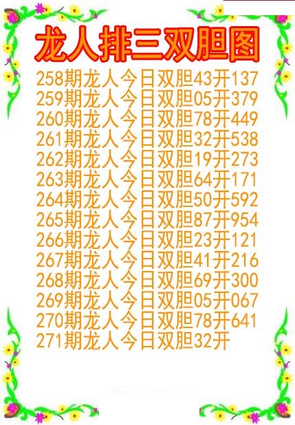 龙人双胆图