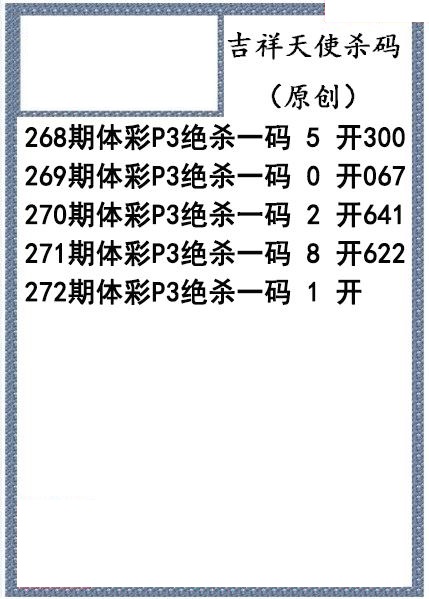 吉祥天使杀码