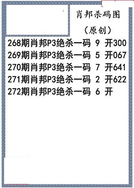 肖邦杀码