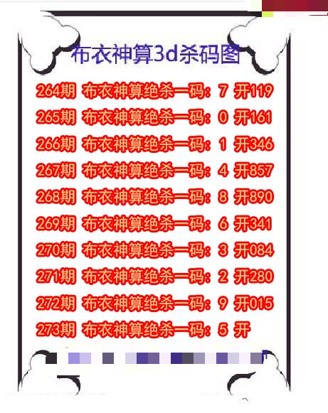 布衣神算杀码