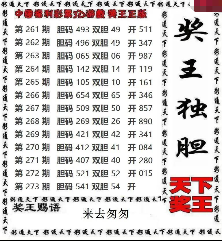 天下奖王