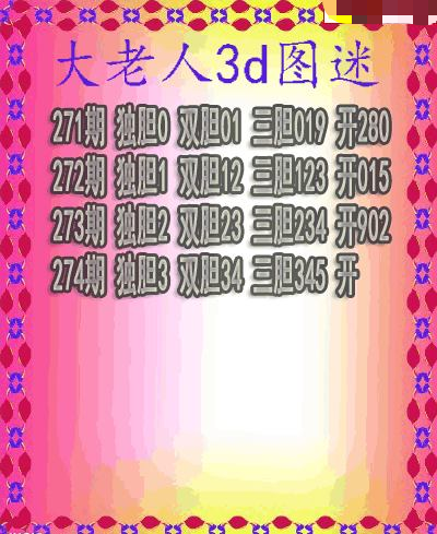 大老人三胆