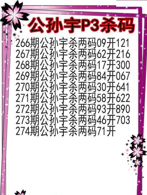 公孙宇杀码图