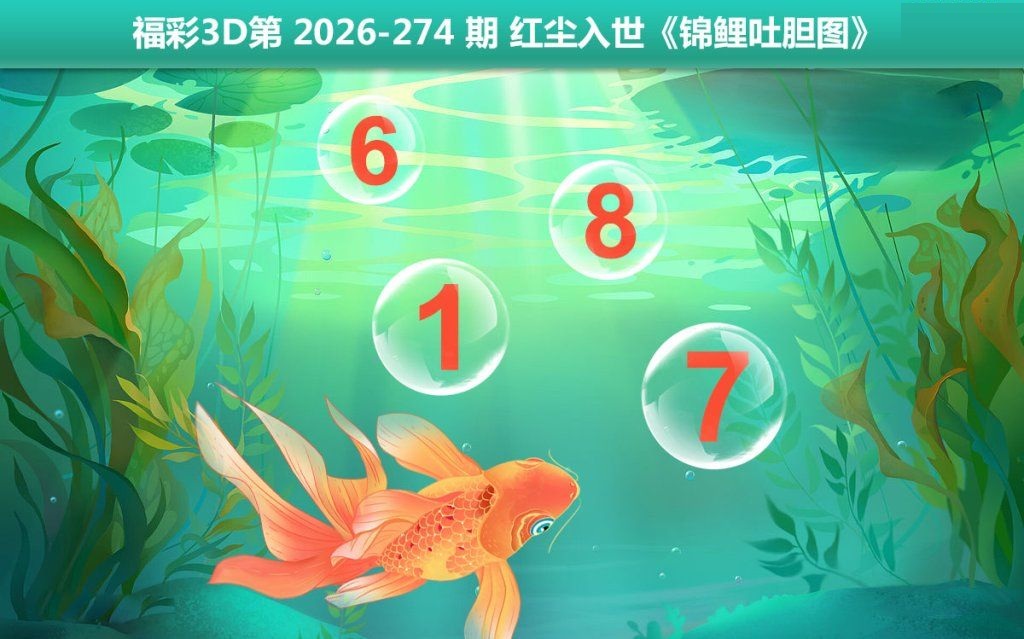 锦鲤吐胆图