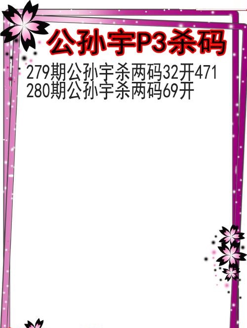 公孙宇杀码图