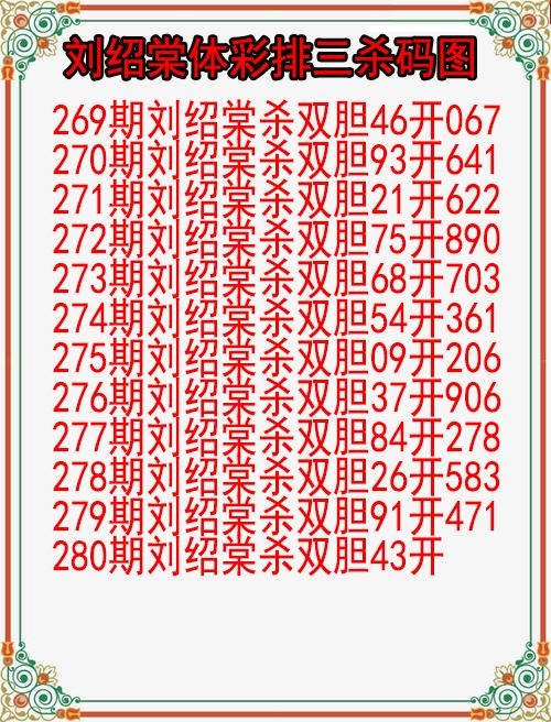 刘绍棠杀码图