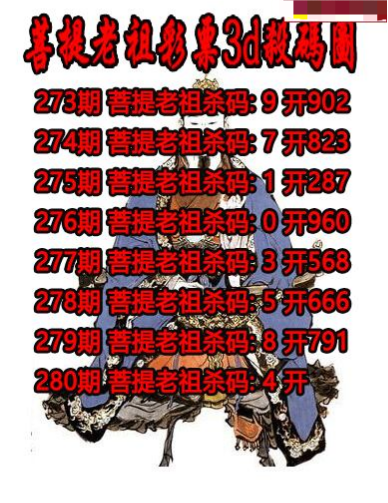 菩提老祖杀码
