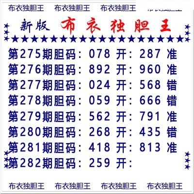 布衣独胆王