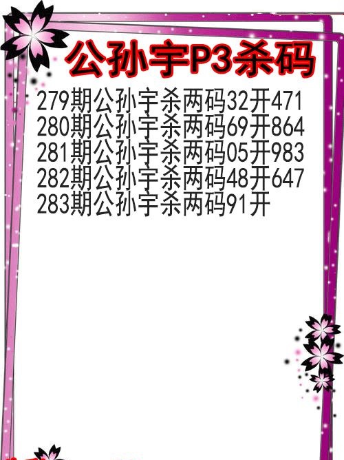 公孙宇杀码图