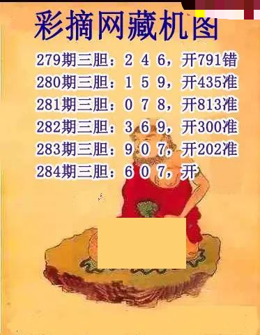 彩摘藏机图