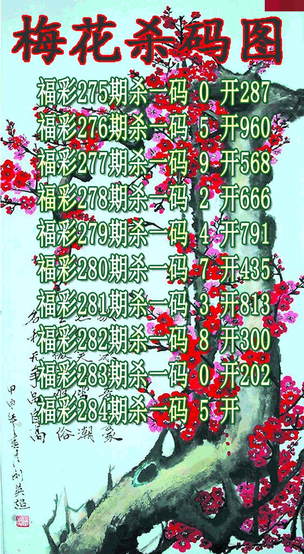 梅花杀码