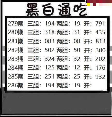黑白通吃