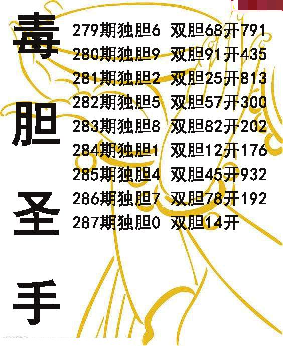毒胆圣手
