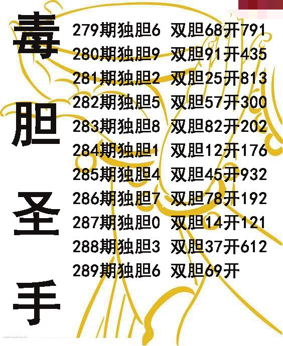 毒胆圣手