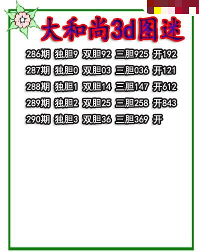 大和尚三胆