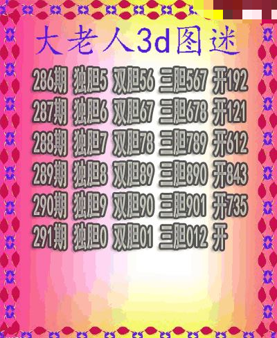 大老人三胆