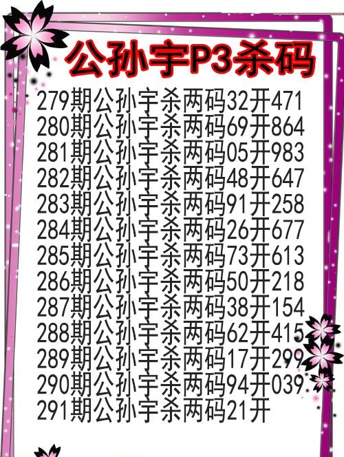 公孙宇杀码图