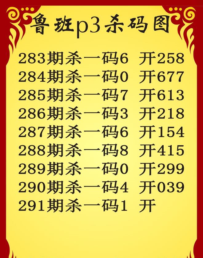 鲁班杀码