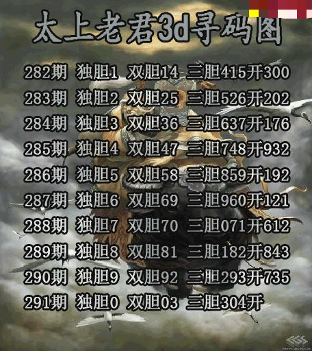 太上老君寻码图